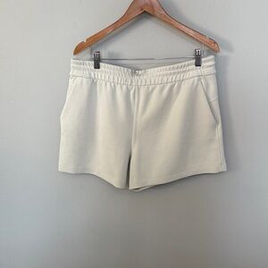 Lululemon Athletica Cream Athletic Shorts